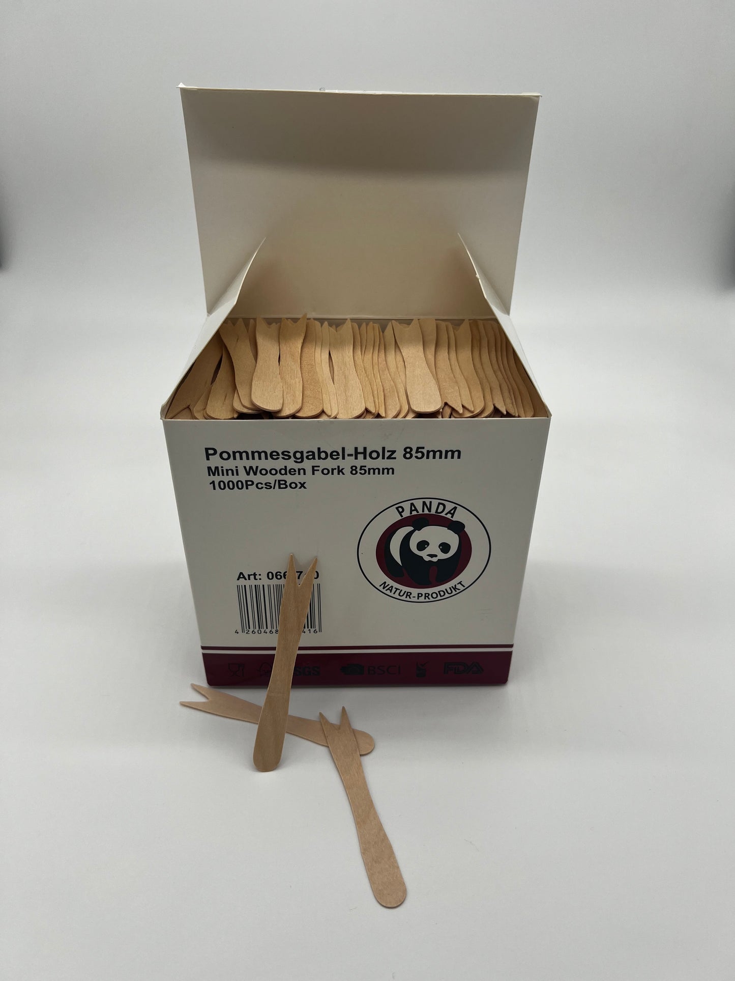 Pommesgabel aus Holz 1000stk.