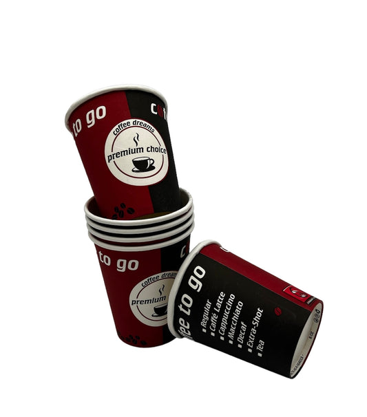 Coffee mug "Coffee to go" 200ml (8oz) Ø100